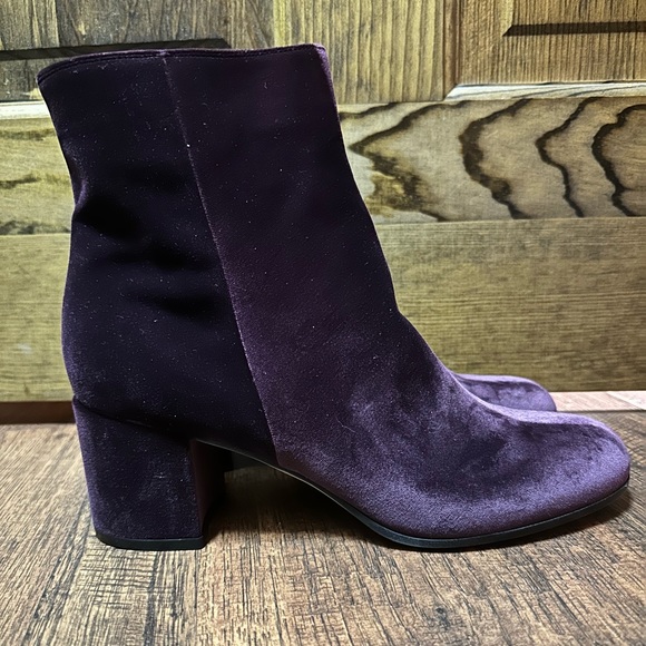 Gianvito Rossi velvet chelsea boots NEVER WORN - Picture 1 of 6